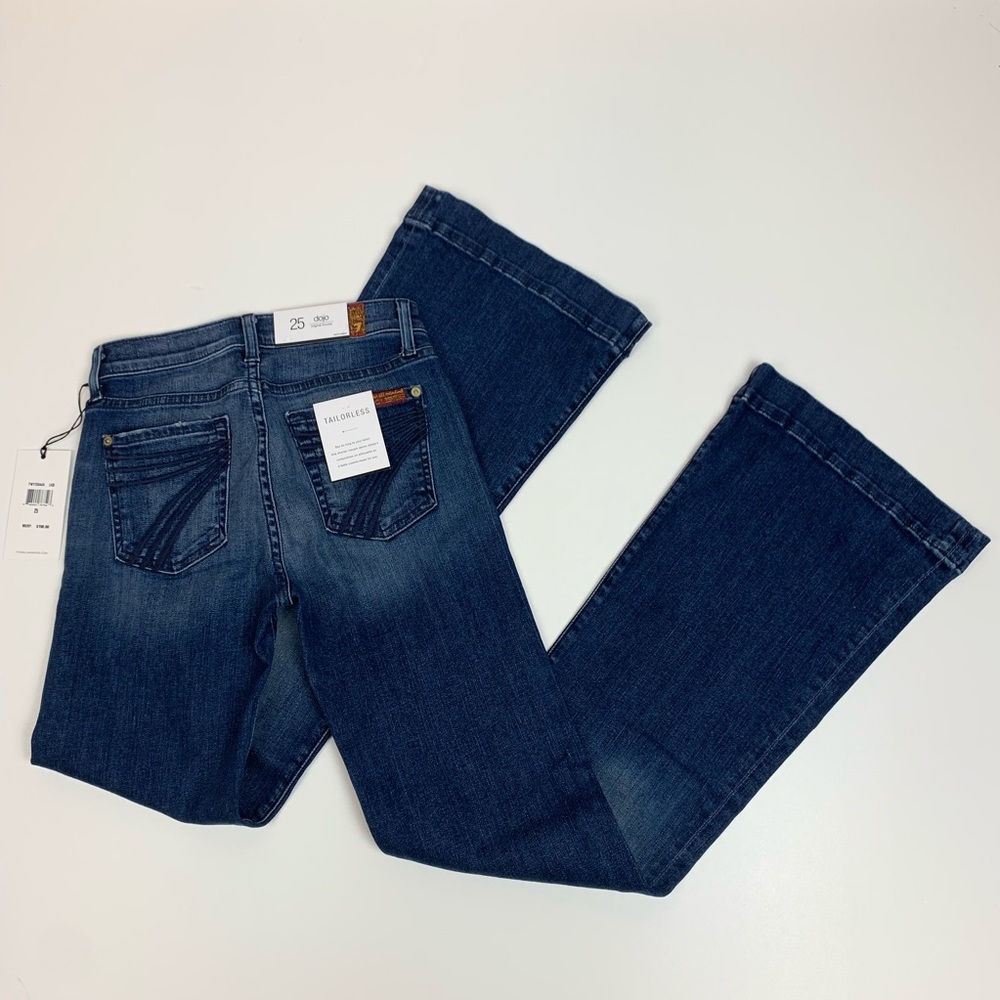 7 For All Mankind Dojo Tailor less Jeans - Picture 2 of 8